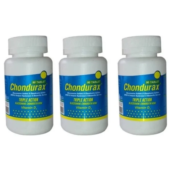 Chondurax Glucosamine Chondroitin MSM 90 Tablet 3'lü - Görsel 2