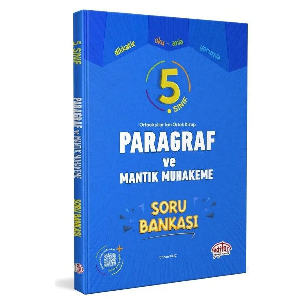 Editör Yayınları 5. Sınıf Paragraf ve Mantık Muhakeme Soru Bankası - Görsel 3