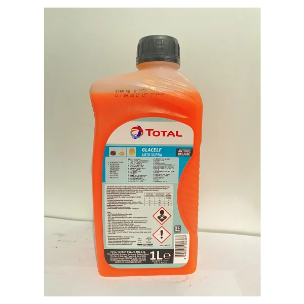 Total Glacelf Auto Supra 1 lt Kırmızı Antifriz - Görsel 2