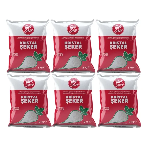 Türkşeker Toz Şeker 5 kg 6'lı - Görsel 3