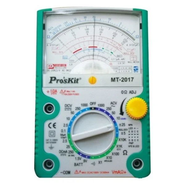 Proskit MT-2017 Analog Multimetre - Görsel 2