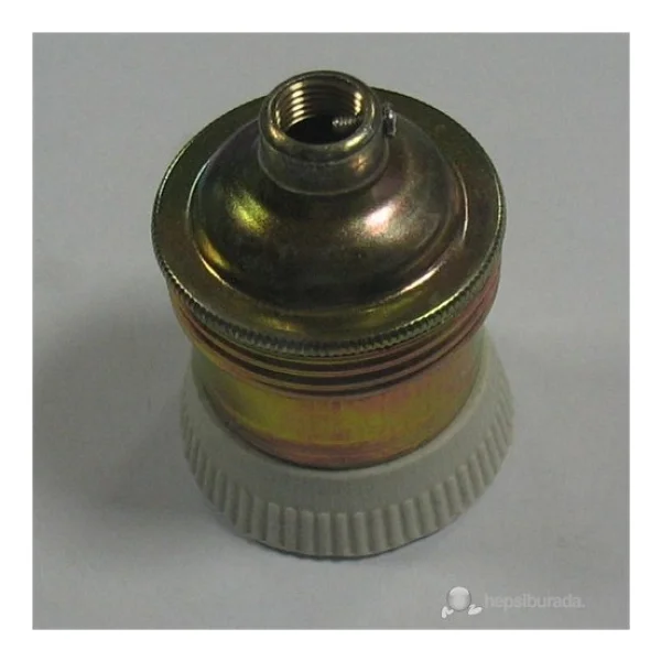 Tek-iş Duy E-27 Bronz Tipi Metal - Görsel 2