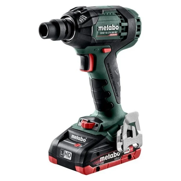 Metabo SSW 18 LTX 300 BL Çift Akülü 4 Ah Somun Sıkma Makinesi - Görsel 2