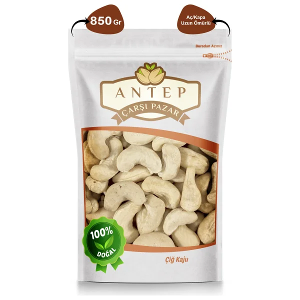 Antep Çarşı Pazar Çiğ Kaju 450 gr - Görsel 4
