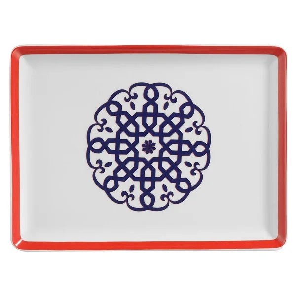 Kütahya Porselen Selçuklu 27x20 cm Düz Tabak - Görsel 2