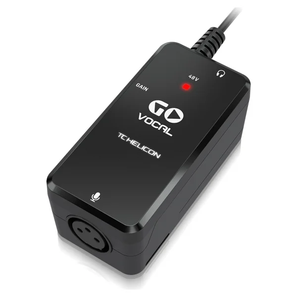 TC Helicon Go Vocal Mobil Cihazlar için Mikrofon Preamp - Görsel 2