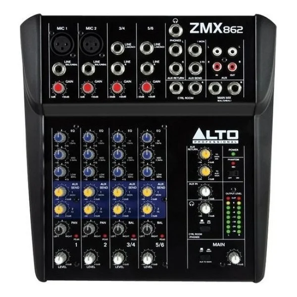 Alto ZMX862 6 Kanal Ses Mikseri - Görsel 2