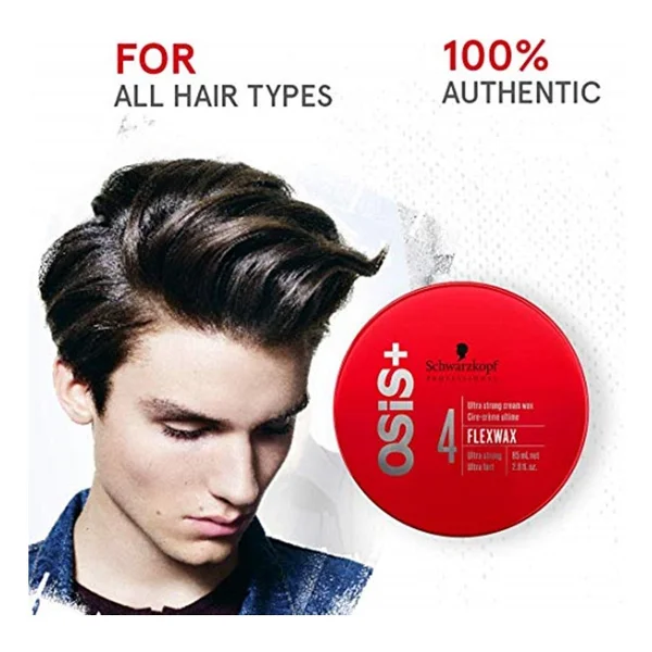 Osis Flex Wax Ultra Güçlü 85 mlSaç Şekillendirici Krem ve Wax - Görsel 5