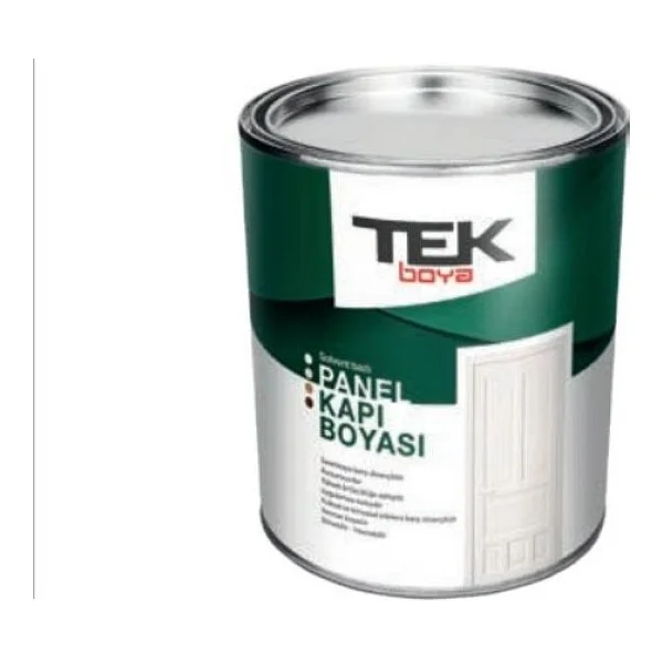 Tek Boya Amerikan Panel Kapı Boyası Beyaz 0.75 Lt. - Görsel 2