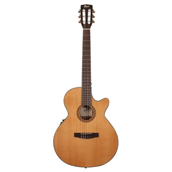 Cort CEC5 Naturel Elektro Klasik Gitar - Görsel 2