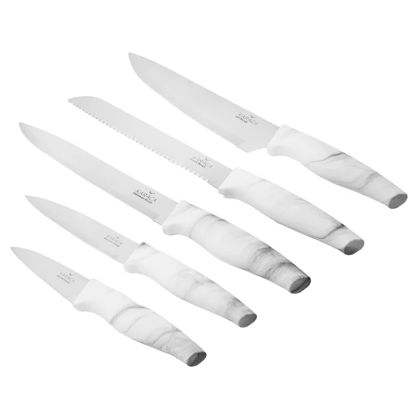 Karaca Bianco White 6 Parça Standlı Bıçak Seti - Görsel 5