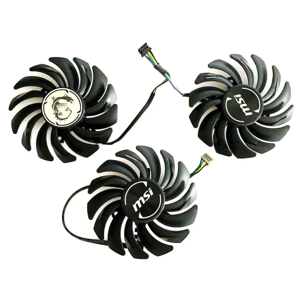 Power Logic Msı Geforce Rtx 3060 Tı Ventus 85mm Fan - Siyah - Görsel 3