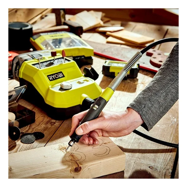 Ryobi R18RT-0 Aküsüz 33 Parça Gravür Seti - Görsel 2