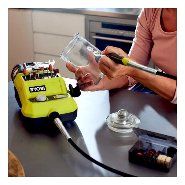 Ryobi R18RT-0 Aküsüz 33 Parça Gravür Seti - Görsel 3