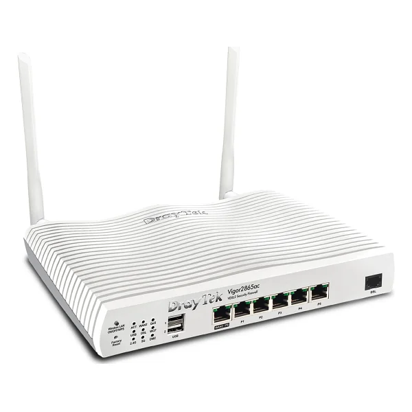 Draytek Vigor 2865AC 4 Port 1200 Mbps 5GHz VDSL2 Modem - Görsel 3