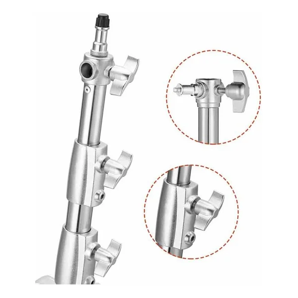 GDX LS-400 Plus 4 m Metal Işık Ayağı - Görsel 8
