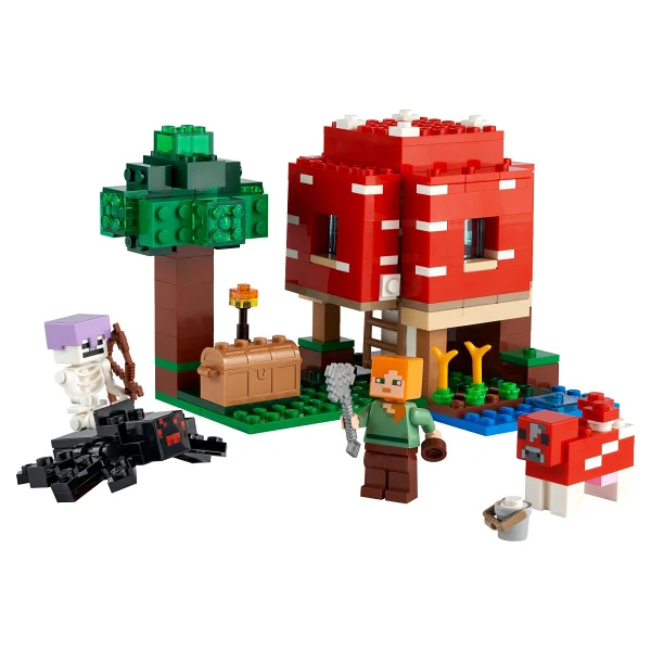 Lego 21179 Minecraft Mantar Evi - Görsel 3