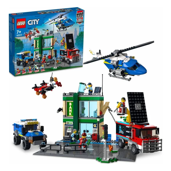 Lego 60317 City Bankada Polis Takibi - Görsel 8