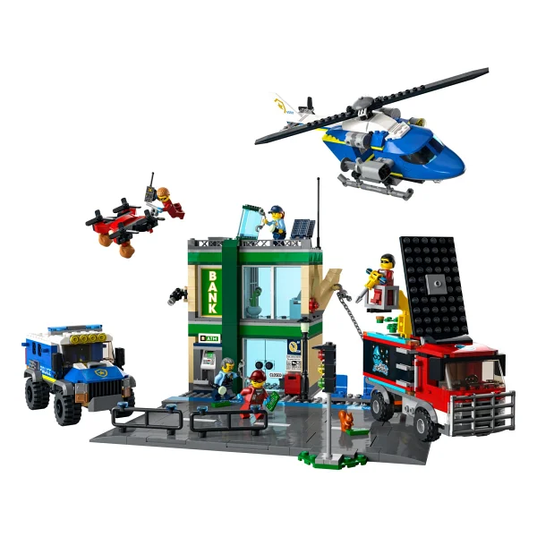 Lego 60317 City Bankada Polis Takibi - Görsel 2