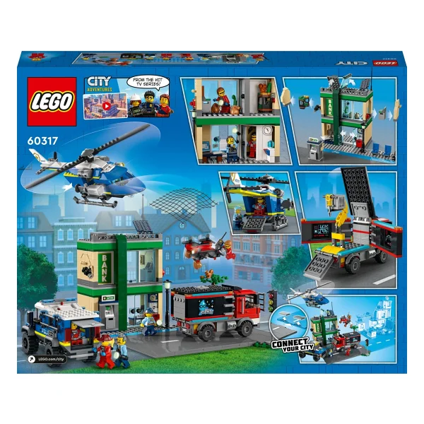Lego 60317 City Bankada Polis Takibi - Görsel 7