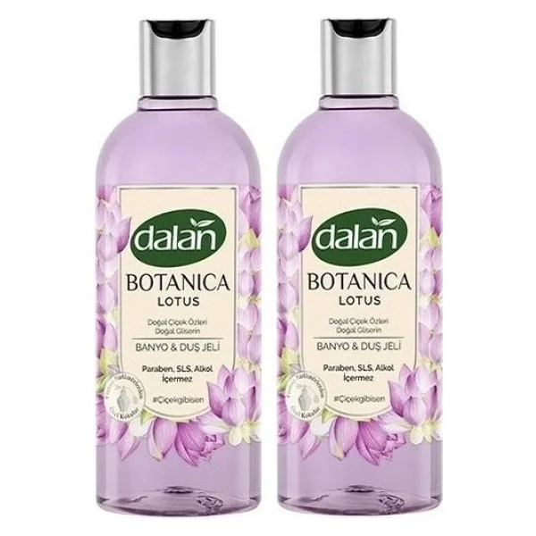 Dalan Botanica Lotus 500 ml 2 Adet Duş Jeli - Görsel 3