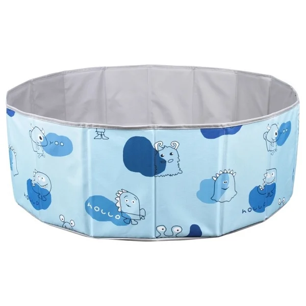 Baby Marine Katlanabilir Top Havuzu + 150 Adet 4 Renk Top - Mavi - Görsel 3