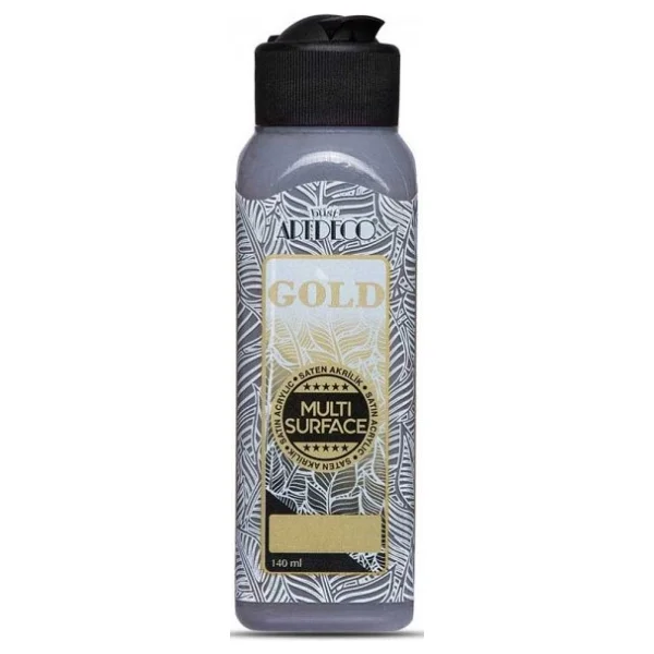 Artdeco Gold Multi Surface 355 Uzay Gri 140 ml Akrilik Boya - Görsel 3
