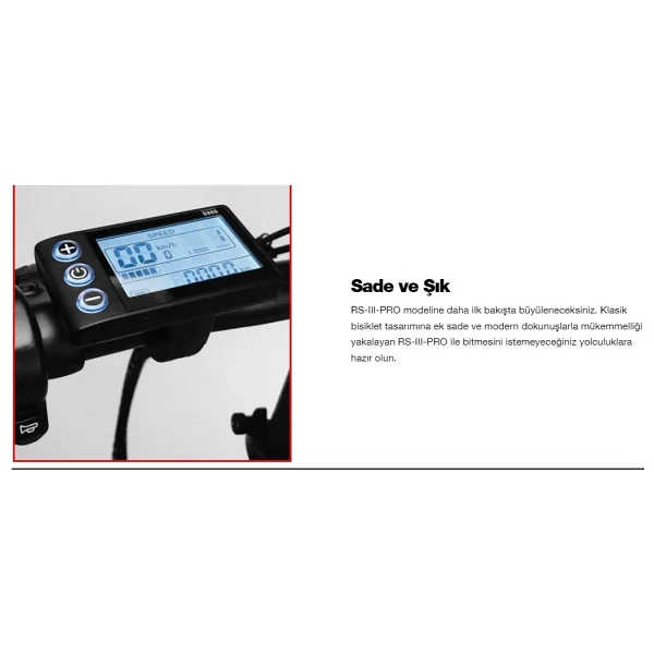 RKS RS3 Pro 250 W Katlanabilir Elektrikli Bisiklet - Görsel 4