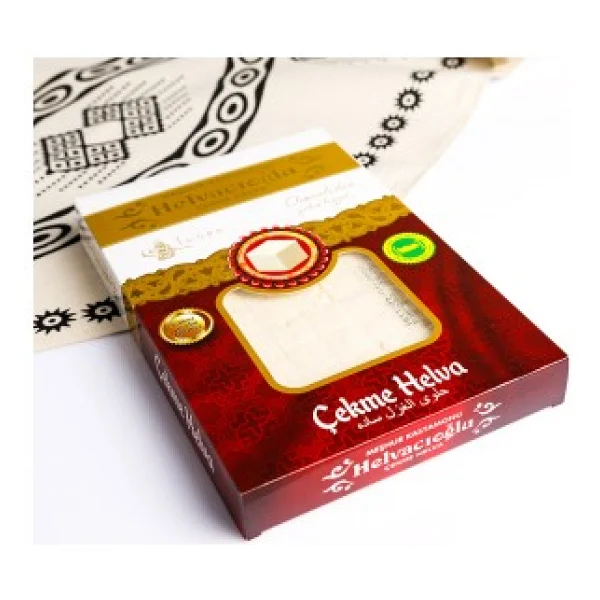 Helvacıoğlu 550gr Sade Çekme Helva - Görsel 3