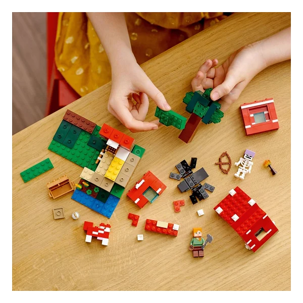 Lego 21179 Minecraft Mantar Evi - Görsel 7