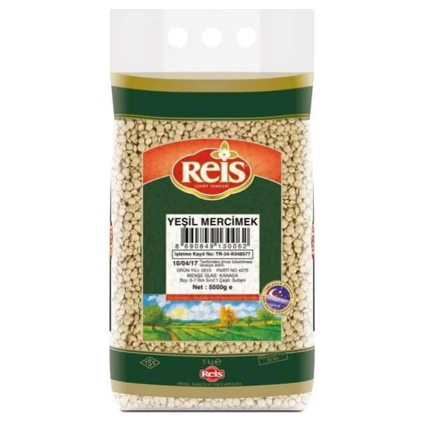 Reis Yeşil Mercimek 5 kg - Görsel 2