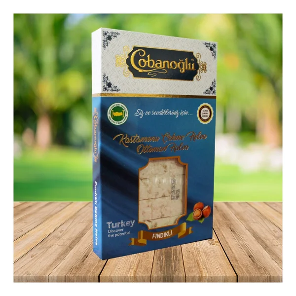 Çobanoğlu 200G Vakum Paket Fındıklı Çekme Helva - 1 Adet - Görsel 2