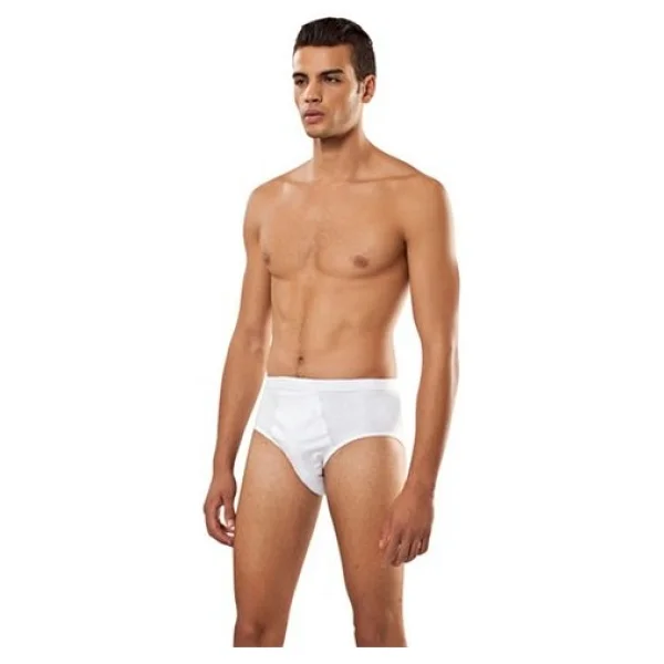 Seher Erkek Slip Külot Beyaz 6'Lı Paket - Görsel 6