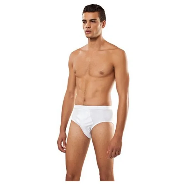 Seher Erkek Slip Külot Beyaz 6'Lı Paket - Görsel 4