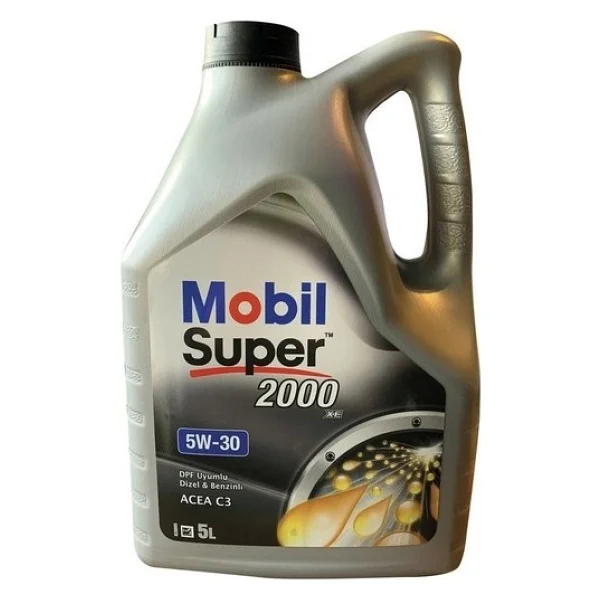 Mobil Süper 2000 XE 5W-30 5 lt Motor Yağı - 2022 - Görsel 3