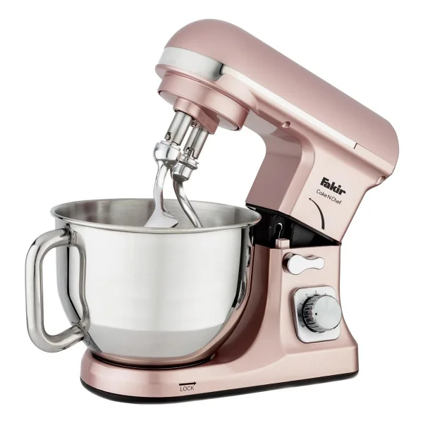 Fakir Cake N Chef 1000 W 5 lt Stand Mikser Rosie - Görsel 4