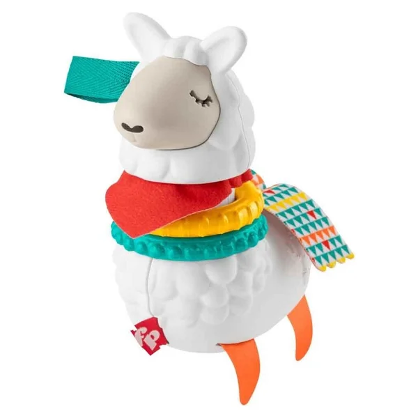 Fisher Price Eğlenceli Arkadaşlar Dişlik ve Çıngırak Lama FXC20 - Görsel 6