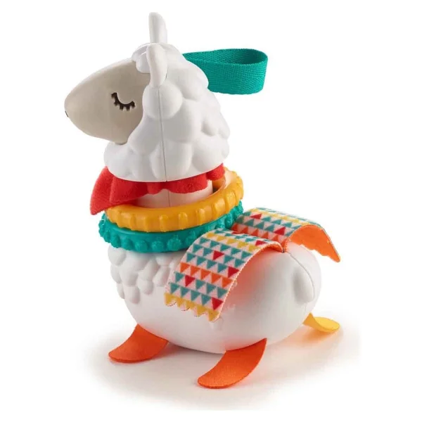Fisher Price Eğlenceli Arkadaşlar Dişlik ve Çıngırak Lama FXC20 - Görsel 2