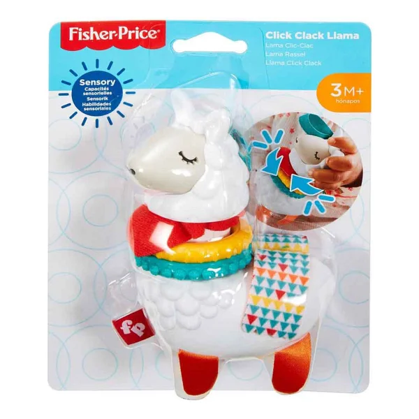 Fisher Price Eğlenceli Arkadaşlar Dişlik ve Çıngırak Lama FXC20 - Görsel 5