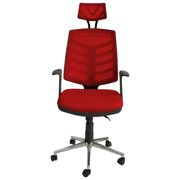 Obc Ofis Büro Concept Piramit Krom Fileli Ofis Büro Öğrenci Çalışma Koltuğu - Sandalyesi - Görsel 7