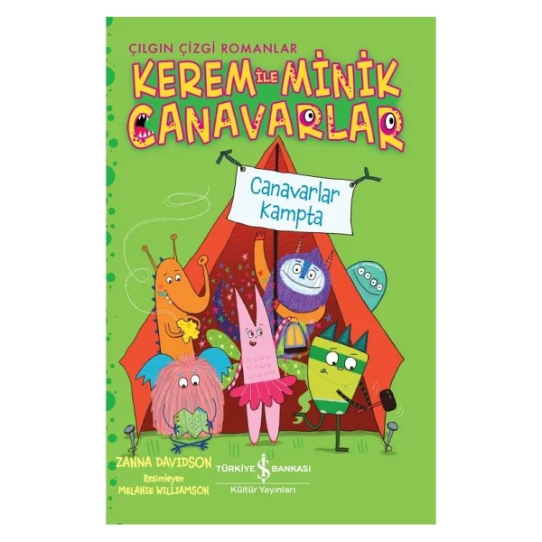Kerem İle Minik Canavarlar - Canavarlar Kampta - Zanna Davidson - Görsel 2