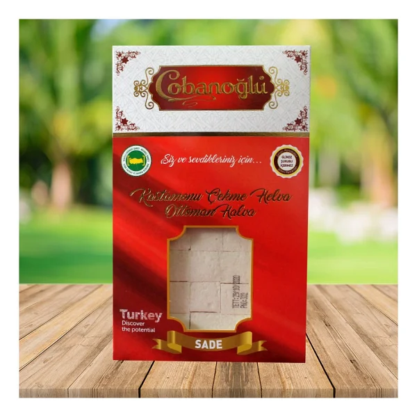 Çobanoğlu Sade Çekme Helva Vakum Paket 200G - 1 Adet - Görsel 4
