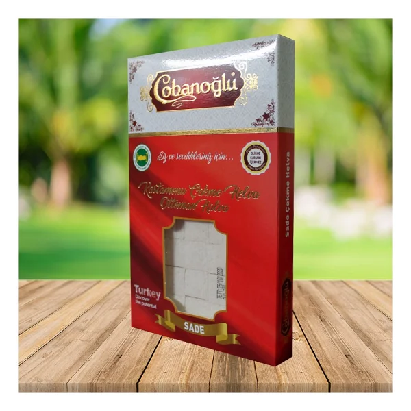 Çobanoğlu Sade Çekme Helva Vakum Paket 200G - 1 Adet - Görsel 3