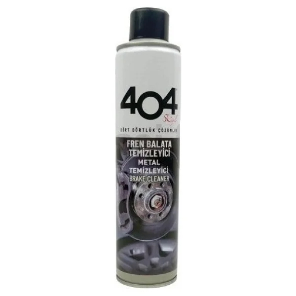 404 Fren Balata Temizleyici Sprey 500Ml 1 Koli 30 Adet - Görsel 2