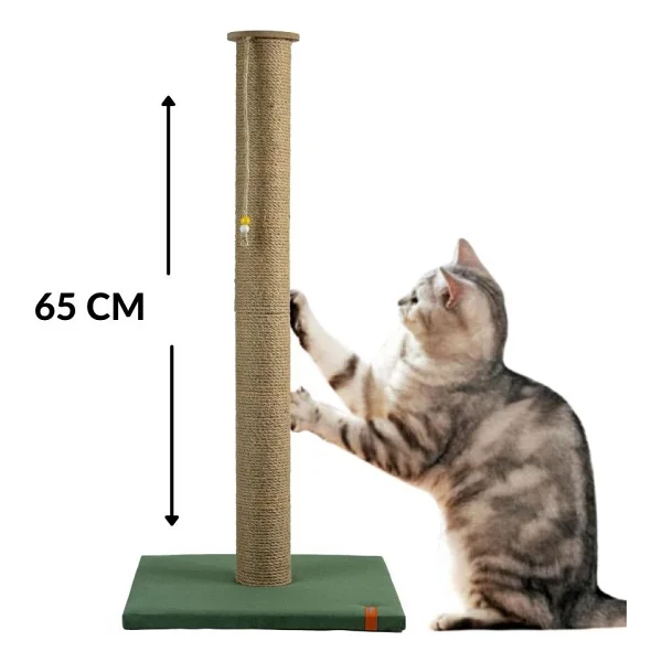Pugalo 65 cm Catnipli Büyük Kedi Tırmalama Tahtası - Görsel 5