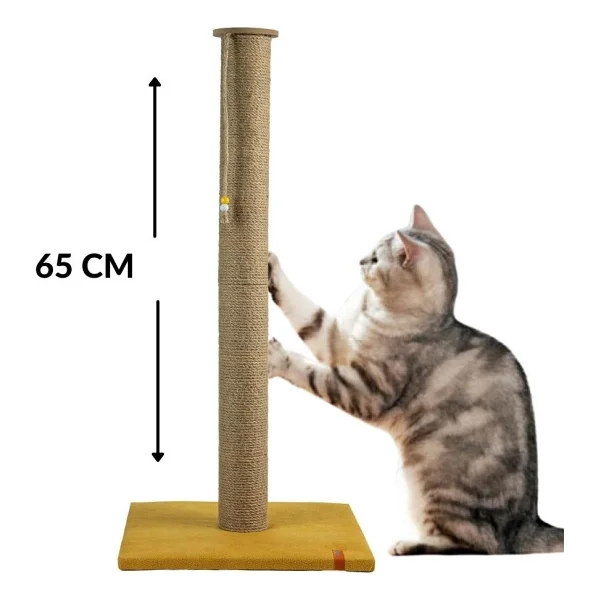 Pugalo 65 cm Catnipli Büyük Kedi Tırmalama Tahtası - Görsel 4