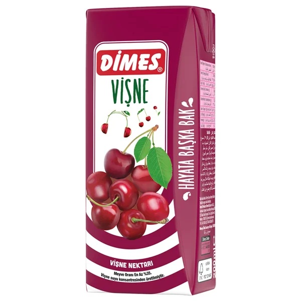 Dimes Vişne Meyve Suyu 27x200 ml - Görsel 9