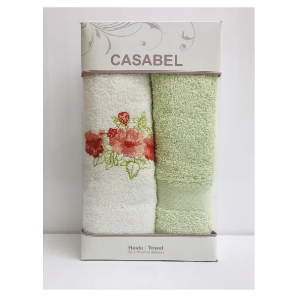 Taç Casabel 2'li Havlu - Görsel 4