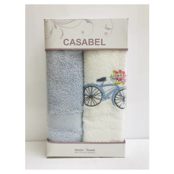 Taç Casabel 2'li Havlu - Görsel 6