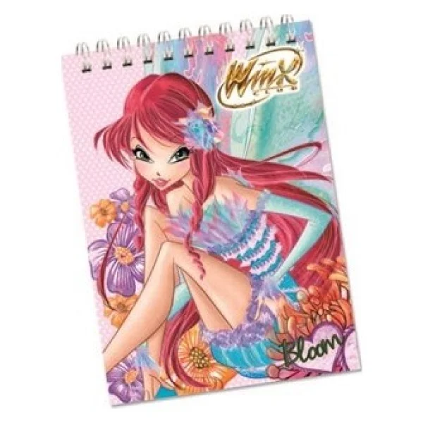 Gıpta Winx A7 Spiralli Çizgili Ödev Defteri - Görsel 2